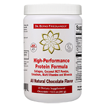 Picture of High-Performance Coconut Collagen Protein with Colostrum (small chocolate)