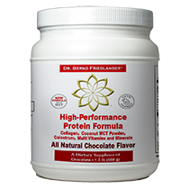 Picture of High-Performance Coconut Collagen Protein with Colostrum (large chocolate)